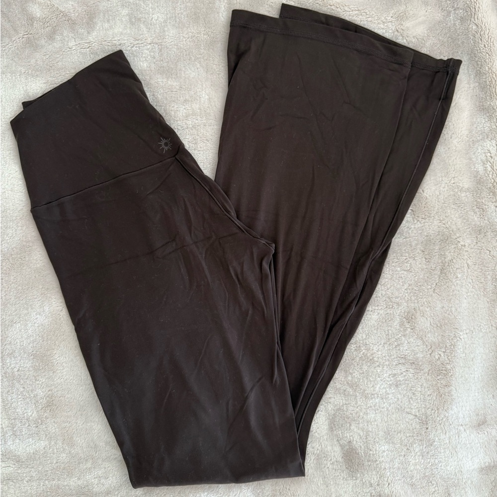 Aerie Brown Flare Legging